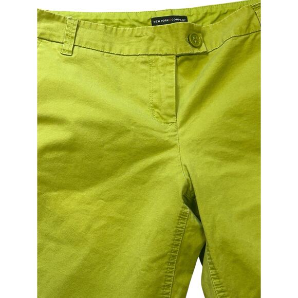 New‎ York & Company Chino Shorts Women’s Size 12 Green - Picture 9 of 9